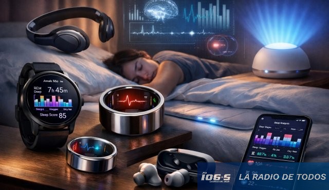 Buen descanso: tecnología inteligente se consolida como aliada para mejorar el sueño diario.