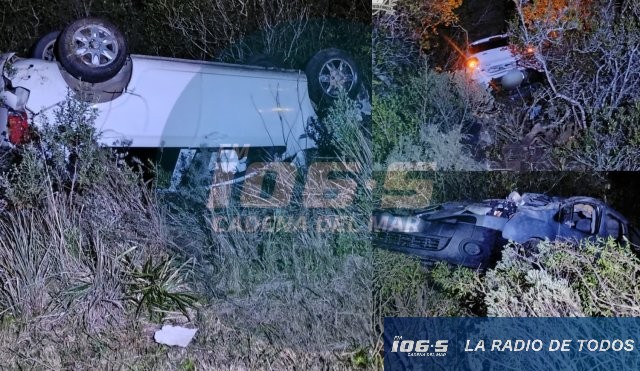 Siniestro Fatal (Pan de Azúcar): un fallecido y varios lesionados en ruta 60.