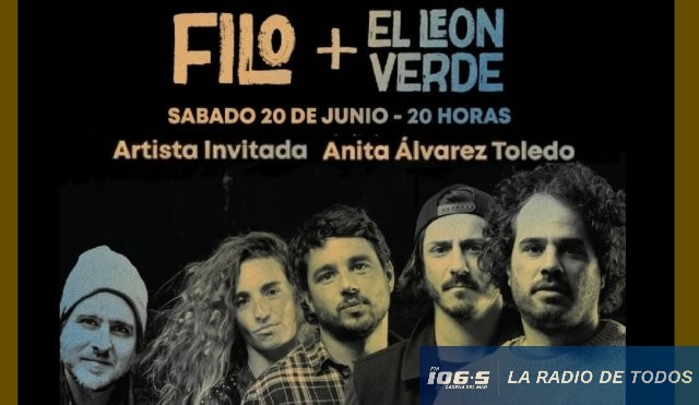 Rock independiente (Maldonado): las bandas Filo y El León Verde presentan espectáculo en la Casa de la Cultura.