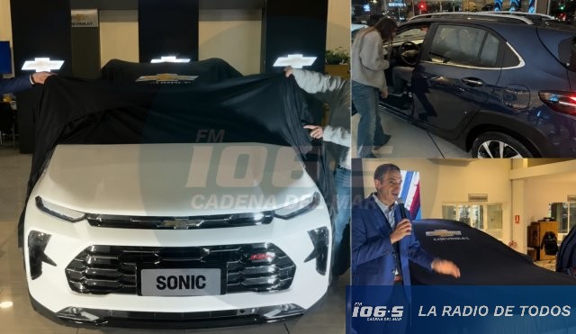 Lanzamiento Chevrolet (Maldonado): presentan de forma oficial el nuevo modelo Sonic.