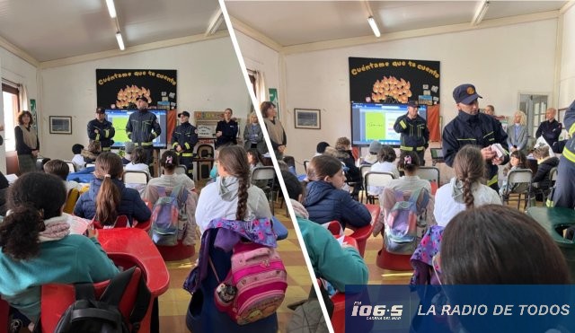José Ignacio: escolares recibieron capacitación sobre riesgos digitales y autocuidado.