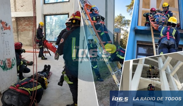 Bomberos practica OSE