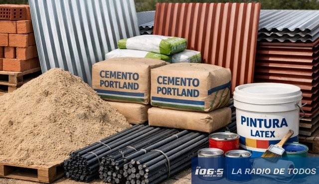 Cooperativas de viviendas: Poder Ejecutivo brindará detalles sobre la exoneración de IVA a materiales de construcción.