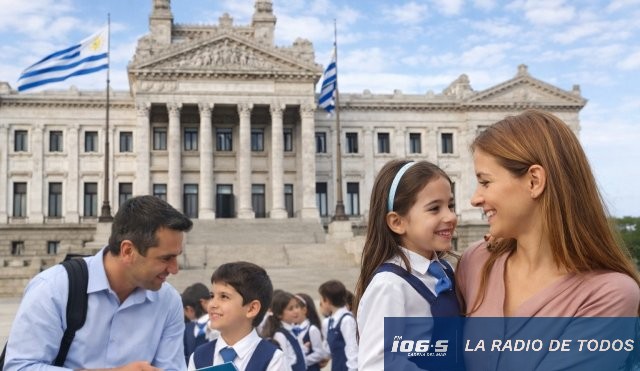 Parlamento (Uruguay): avanzará proyecto de ley que prevé ocho horas pagas al año para asistir a actos escolares.