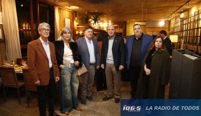 Rotary (Punta del Este): cambio de autoridades con presencia del Intendente (i) Miguel Plada.