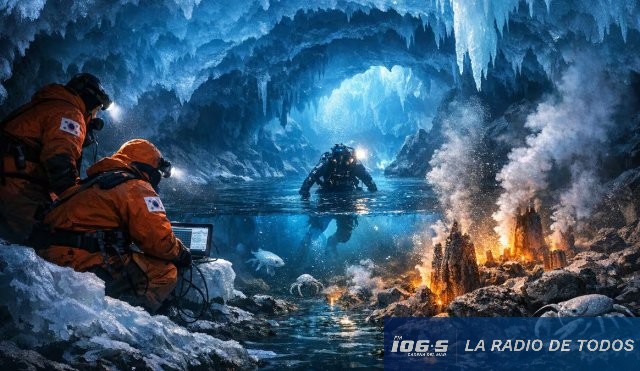 Un mundo oculto bajo el hielo