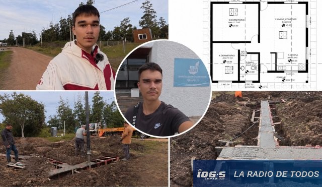 YouTuber ucraniano en Uruguay (Piriápolis): “Nunca imaginamos que construir una casa implicara tantos obstáculos”.