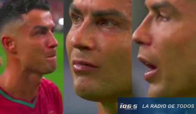 Cristiano Ronaldo (entre lágrimas): dolor por eliminación que estremeció.