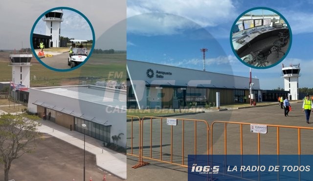 Aeropuerto Internacional de Salto consolida su terminal con gestión de excelencia y alianza con la Intendencia.