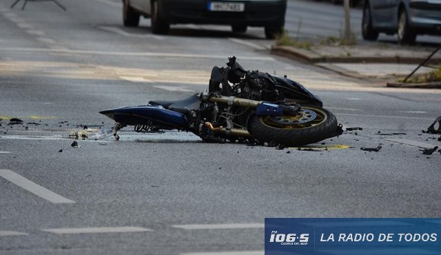 moto accidente