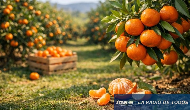 Nutrición (Salud): la mandarina se consolida como una opción ideal por ser dulce, económica y baja en calorías.
