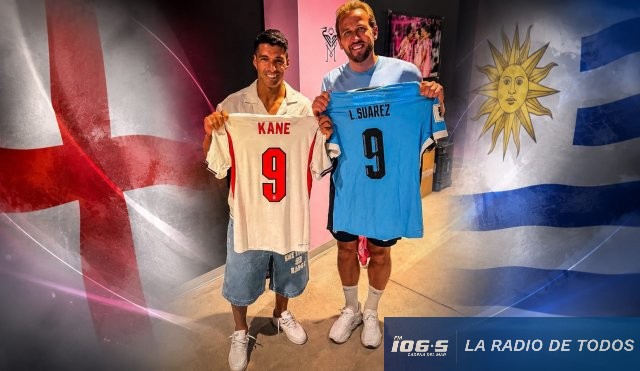 Luis Suárez y Harry Kane: intercambio de camisetas que recorre el mundo.