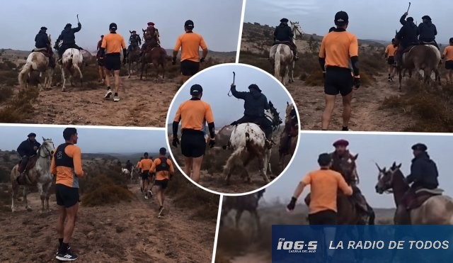 Ataque Deportivo (Argentina): rebenques, boleadoras y piedras contra corredores.
