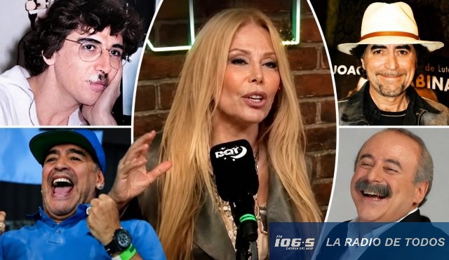 Graciela Alfano: ¿cómo terminó una noche con Maradona, Sabina y Charly?