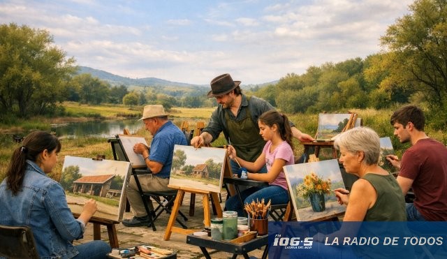 Estación Las Flores: dictarán taller de dibujo y pintura.