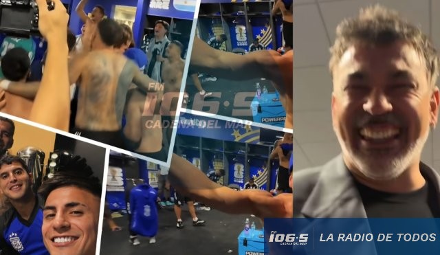 Triunfo en Vestuario: “Argentina, quiero verte bicampeón”.