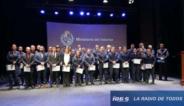 San Carlos: Comando de la Jefatura reconoció a policías destacados de la Zona Operacional III.
