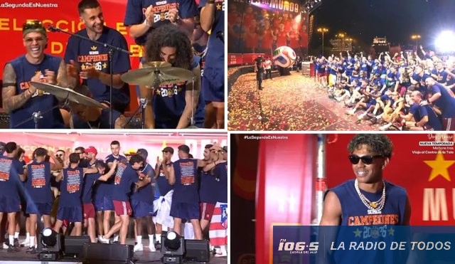 Mundial 2026: 2 millones de personas celebraron la histórica segunda estrella de España.