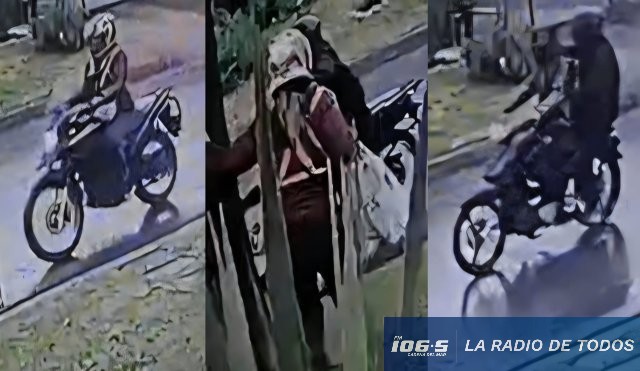 Barrio Biarritz (Maldonado): en menos de ocho segundos le robaron la moto mientras abría el portón.