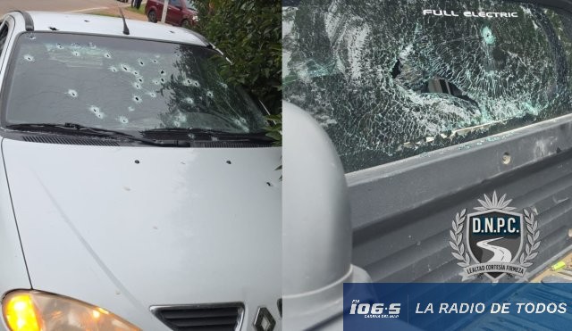Canelones: investigan un feroz tiroteo en la Ruta 74 que dejó cuatro personas heridas.