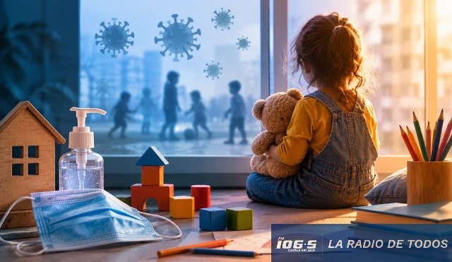Desarrollo Cerebral (pandemia): estudio detectó dificultades de atención en niños nacidos en época de coronavirus.