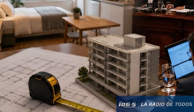 Monoambientes: proyecto que eleva superficie mínima con posiciones enfrentadas en Senado.