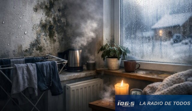 Humedad por condensación: recomendaciones para evitar hongos y moho en el hogar durante el invierno.