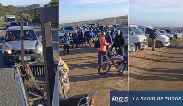 Movilización (SUNCA): concentran en obra de Hotel Fasano Las Piedras y marchan hasta el Ministerio de Trabajo.