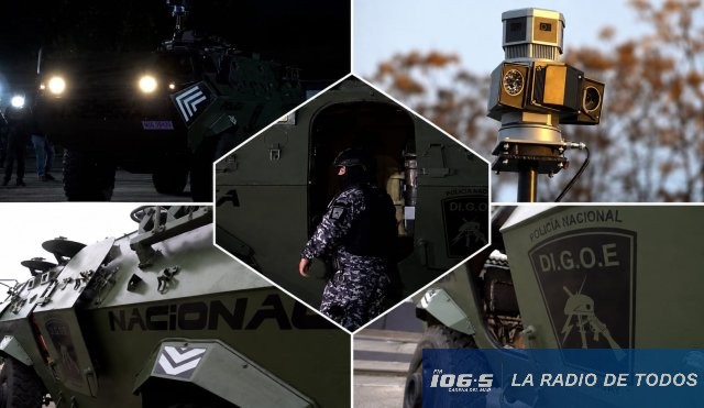Vehículos Blindados (Policía): se incorporó la primera unidad.