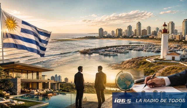 Grandes Fortunas eligen Uruguay: único país latinoamericano en Top 10 de destinos patrimoniales.