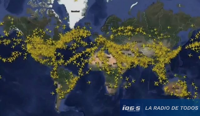 Récord Mundial: 153.359 vuelos comerciales despegaron y aterrizaron en un solo día.