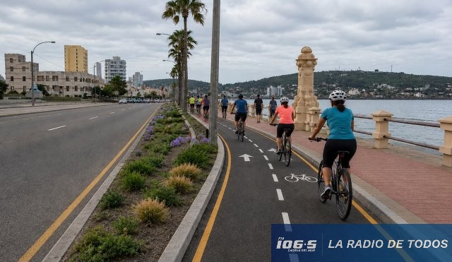 Ciclovía (Piriápolis): proyectan un nuevo trazado costero.
