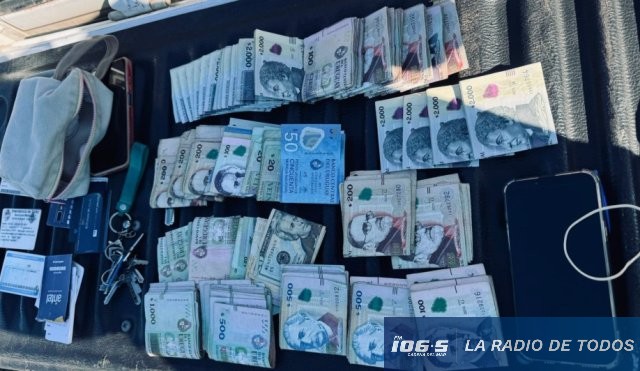 Incautación de dinero (Artigas): Policía Caminera requisó más de $300.000 a un motociclista.