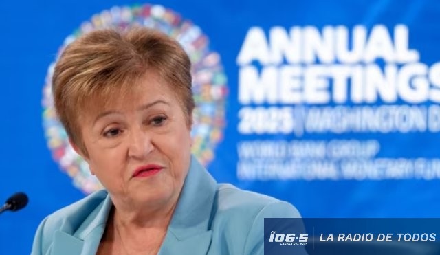 FMI (Uruguay): Kristalina Georgieva llegó al país y se reunirá con Yamandú Orsi y el equipo económico.