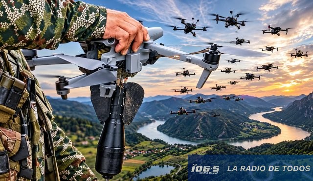 Colombia Drones Explosivos