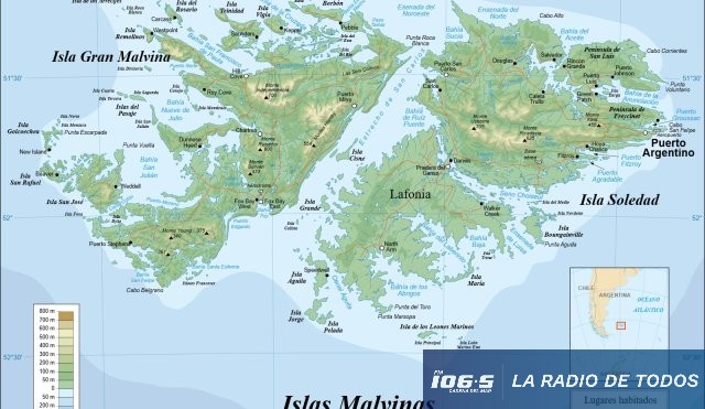 Islas Malvinas Argentina Chile