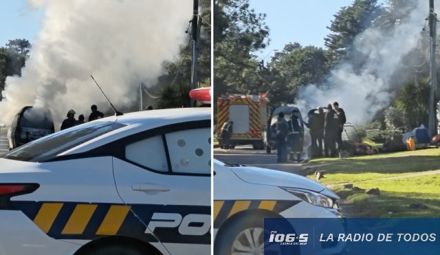 fuego camioneta