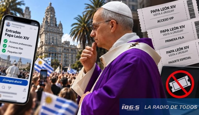 Papa León XIV (visita a Uruguay):