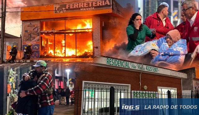 Incendio Ferretería Residencial 