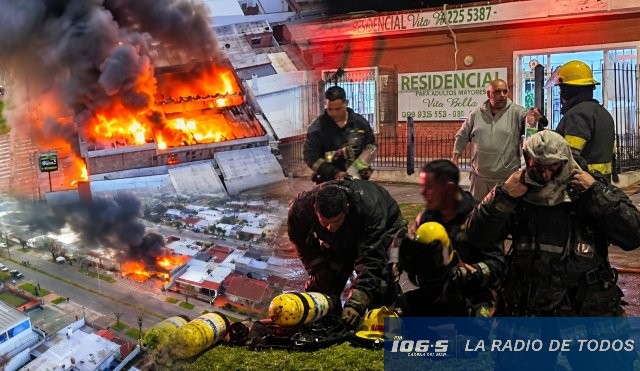 Incendio Ferretería Miranda Maldonado 