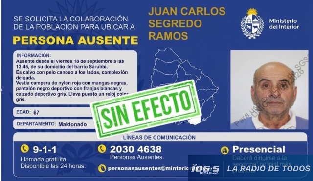 Buen estado de salud Juan segredo 
