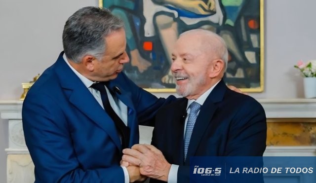 Presidentes Orsi y Lula