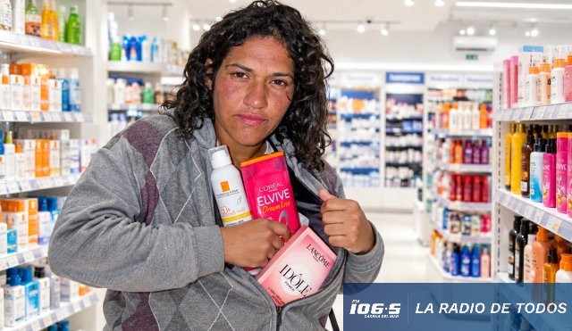 Condenada por robar cosméticos 