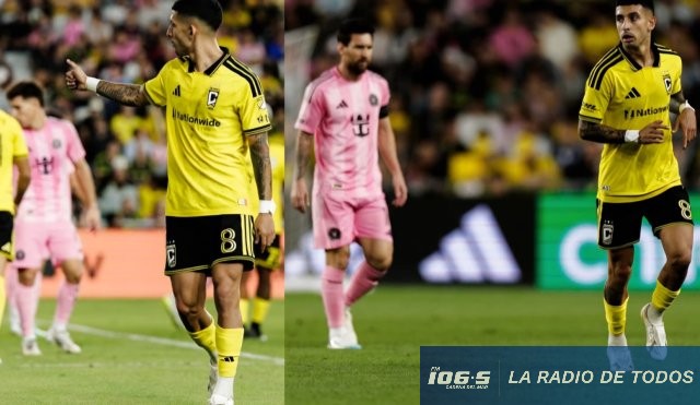 Santiago Rodríguez (MLS): volvió a cruzarse con Messi y eligió sugestiva foto para celebrar.