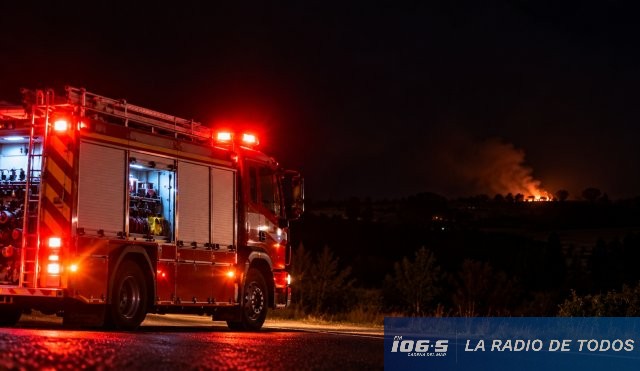 Incendio rural San Carlos 