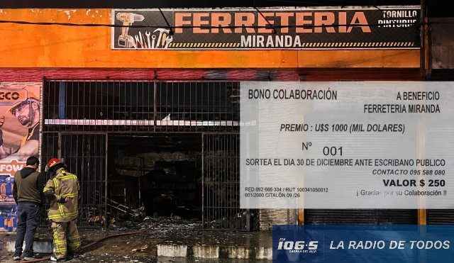 Ferretería Incendiada