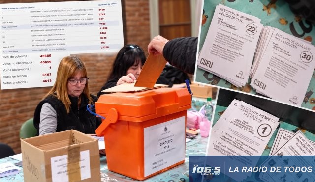 Elecciones docentes: Macedo y Santos obtuvieron las dos bancas del CODICEN.