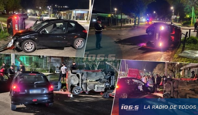 Choque Piriápolis Peugeot 