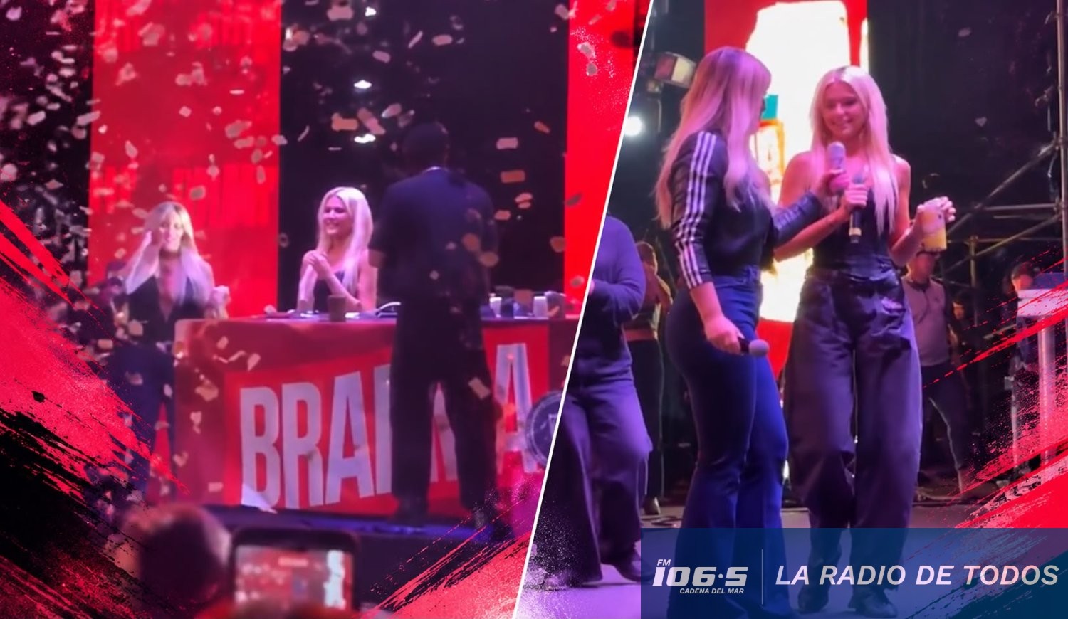 Wanda Nara y Marta Fort