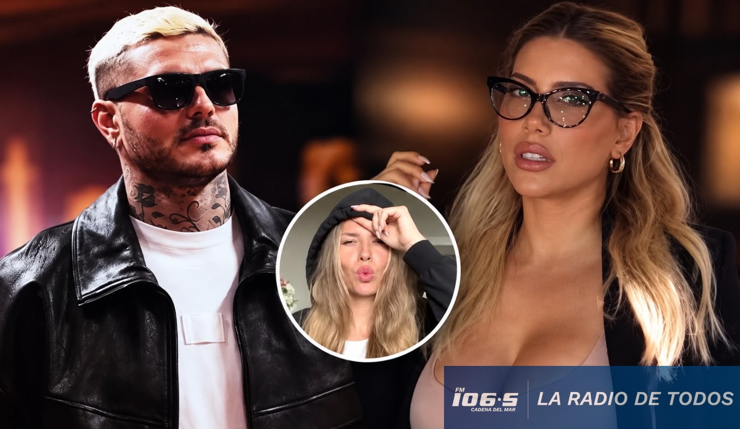 Wanda-Icardi (divorcio): él brindó y la China bailó.